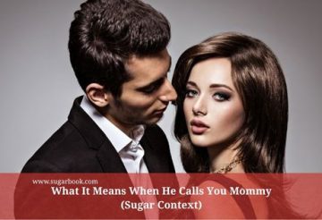 What It Means When He Calls You Mommy (Sugar Context)
