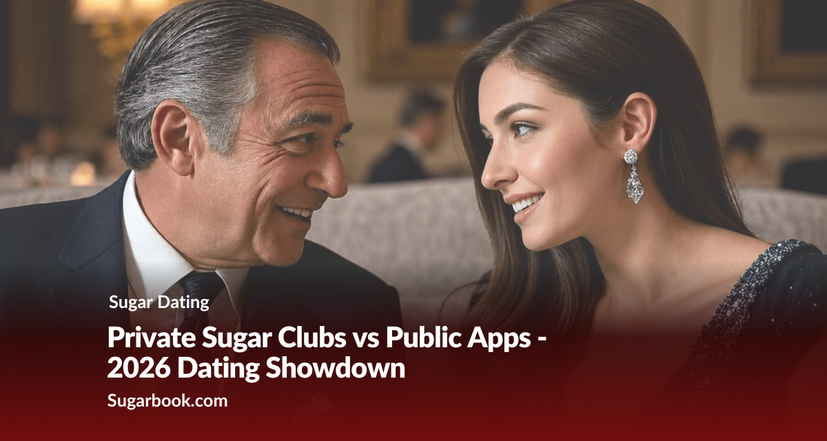 Private Sugar Clubs vs Public Apps – 2026 Dating Showdown