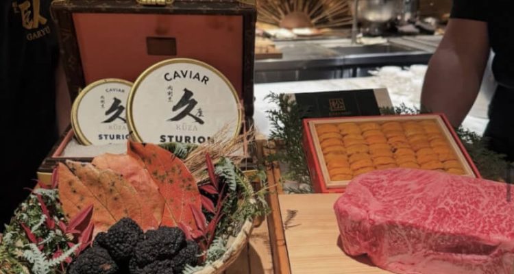 Luxury caviar, wagyu beef, and sturgeon gifts