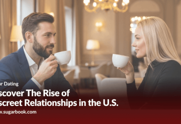 discreet-relationships-us-sugar-dating-couple-coffee-date › Sugarbook | The #1 Sugar Daddy & Sugar Baby Dating website to meet Sugar Daddies & Sugar Babies. Build relationships, discuss allowances and get paid instantly. A confident man and woman enjoying coffee together, symbolizing discreet sugar dating relationships rising in the U.S.