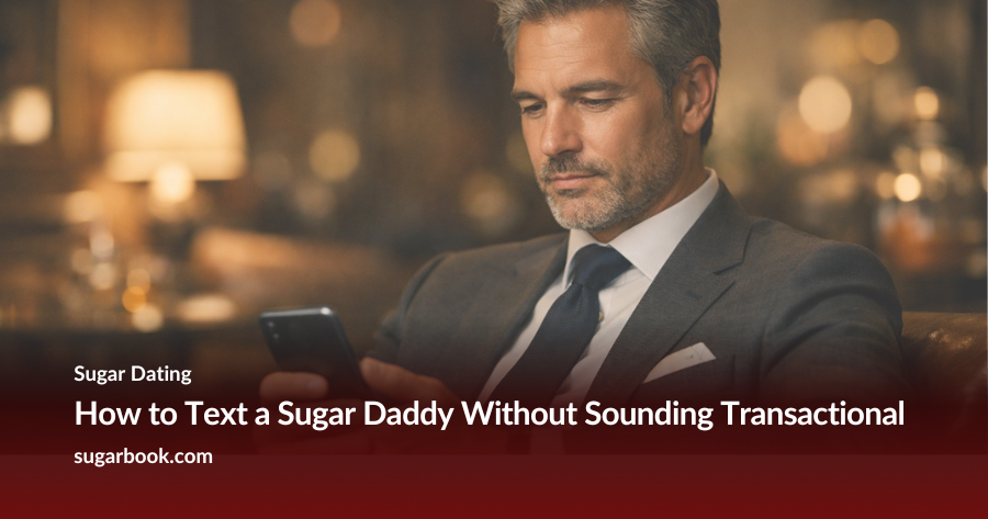How to Text a Sugar Daddy Without Sounding Transactional