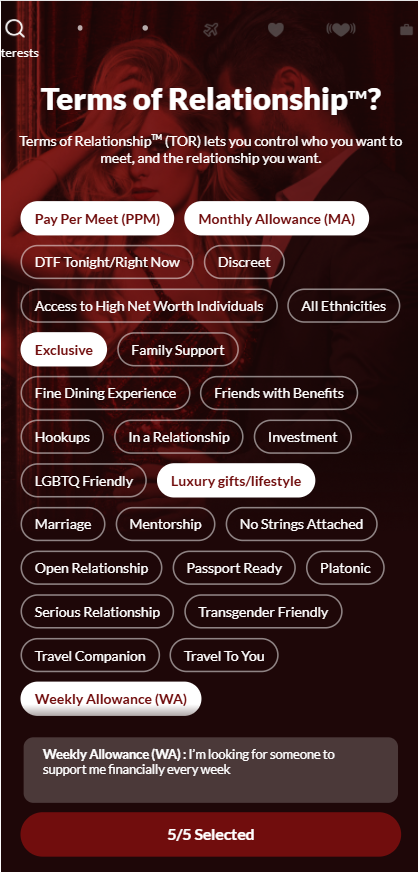 Sugarbook UK - How to Create Dating Profile to Find Sugar Daddy in London