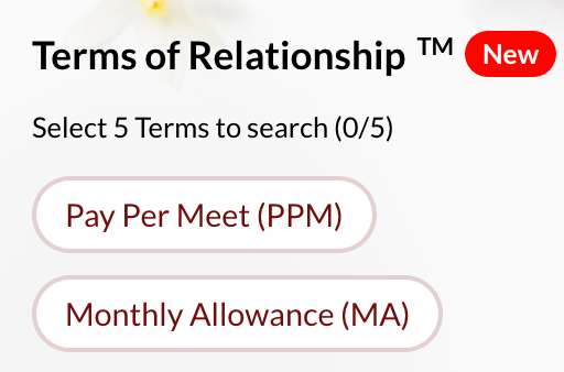 Sugarbook | Pay Per Meet (PPM) Arrangements in Singapore
